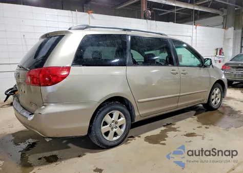2007 Toyota Sienna Ce из США, поврежденный, VIN 5TDZK23C27S084221
